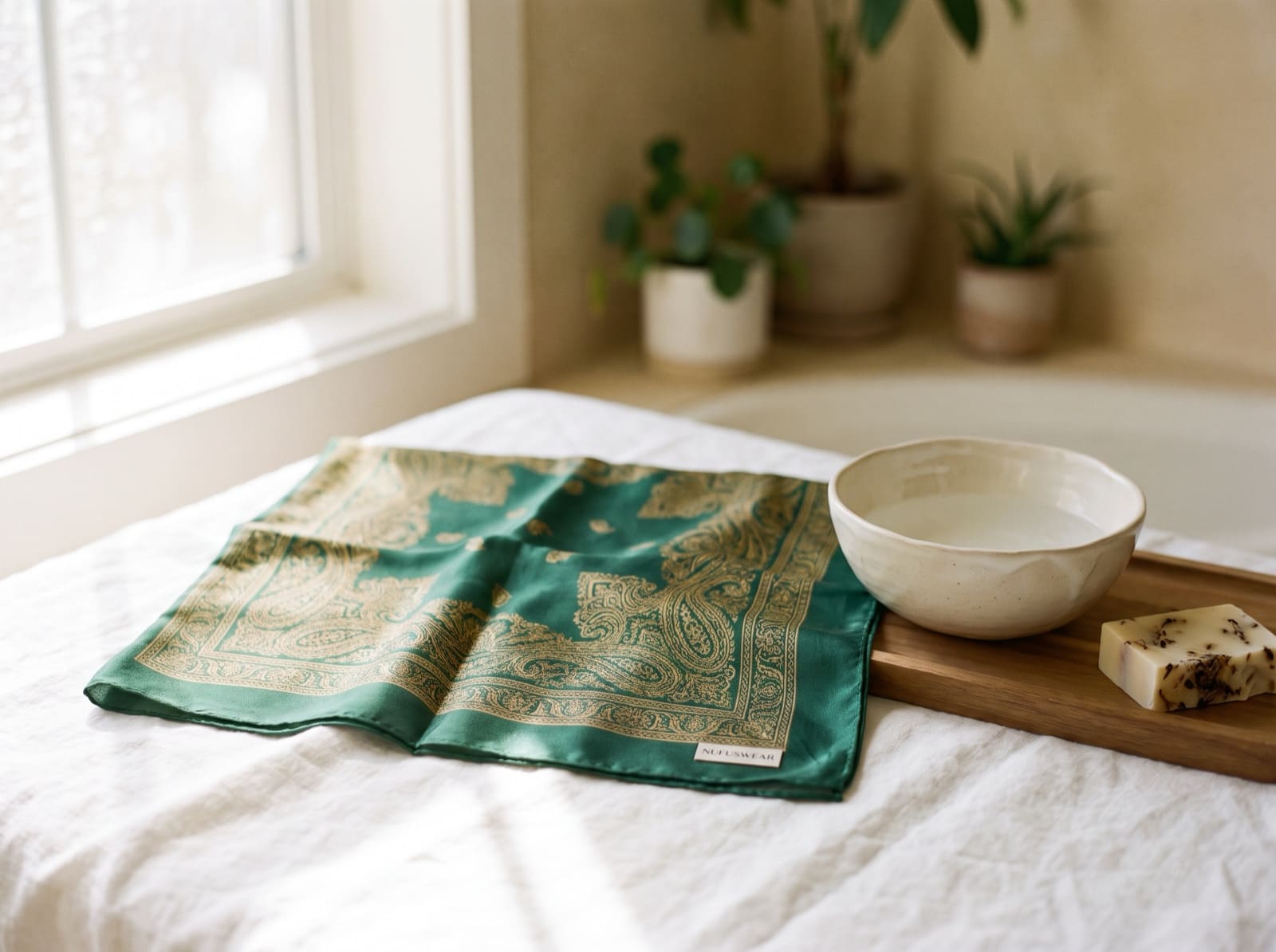 Caring for silk in warm climates