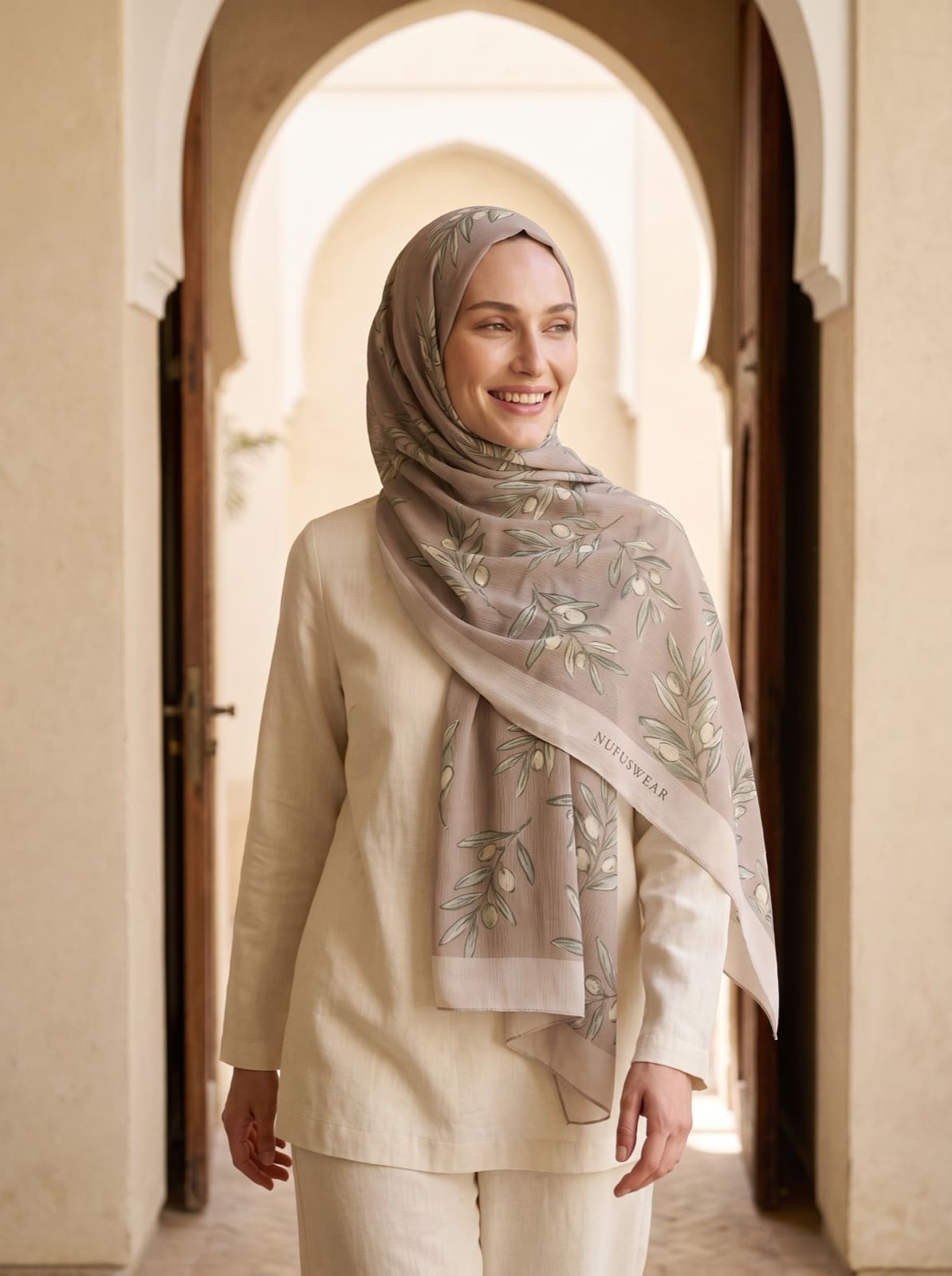 The Everyday Crinkle — Soft Taupe